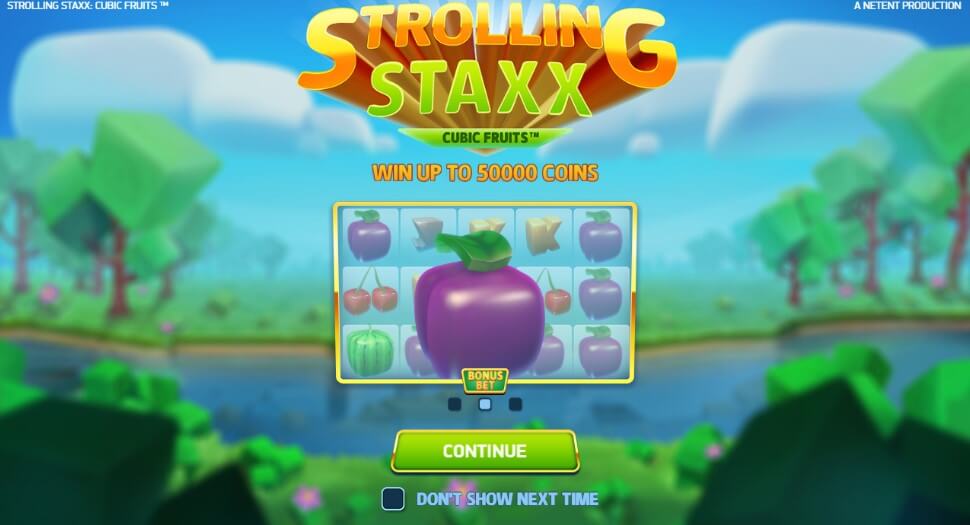 Strolling Staxx Průběh hry