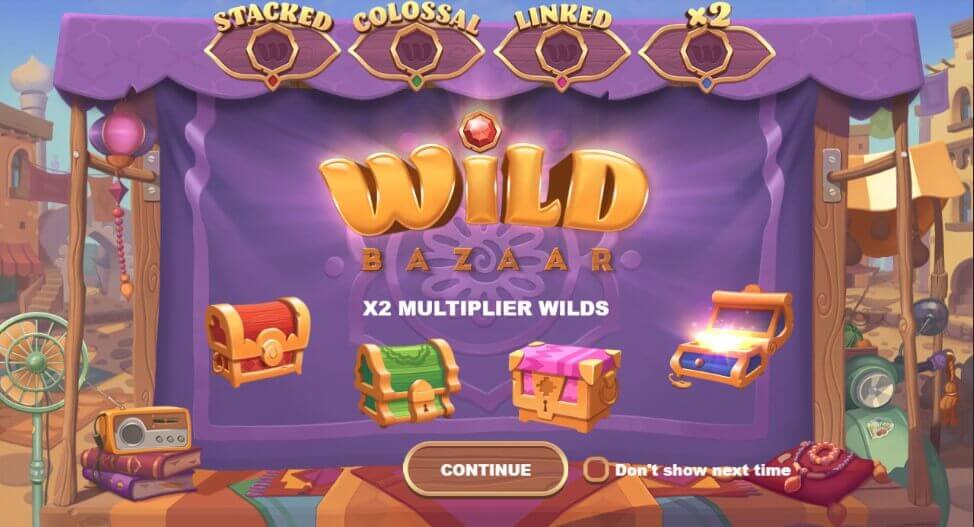 Wild Bazaar Průběh hry
