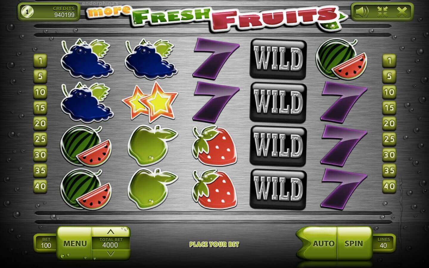 More Fresh Fruits Průběh hry