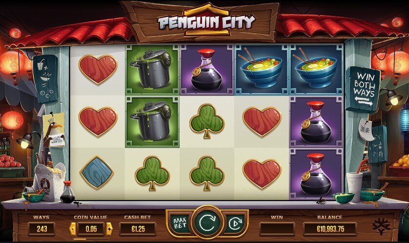 Penguin City Průběh hry