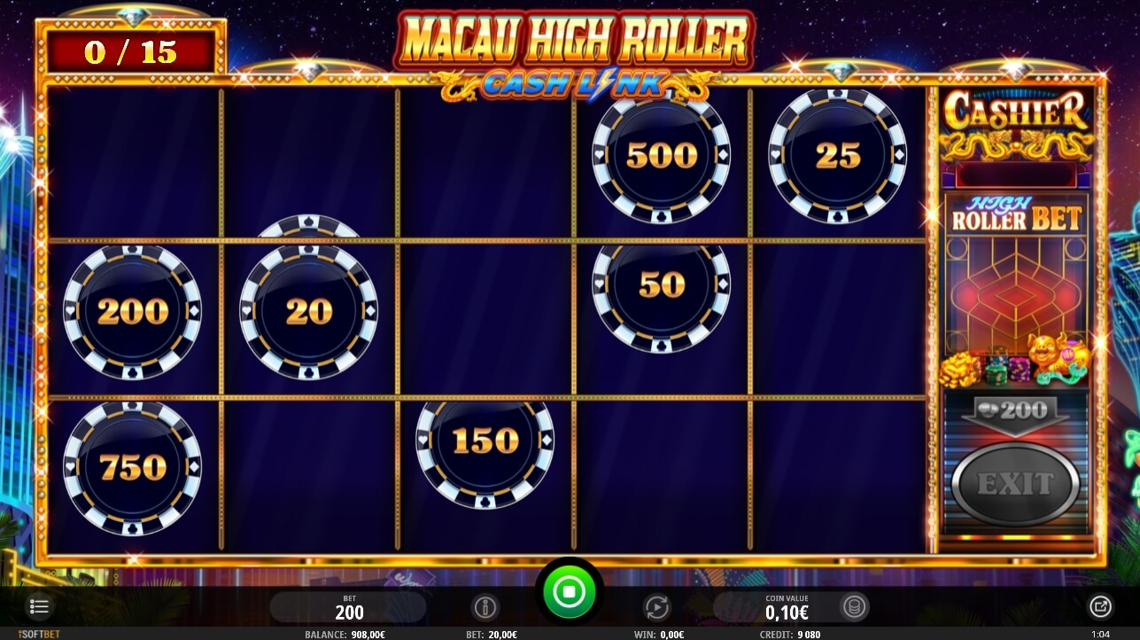 Macau High Roller Průběh hry