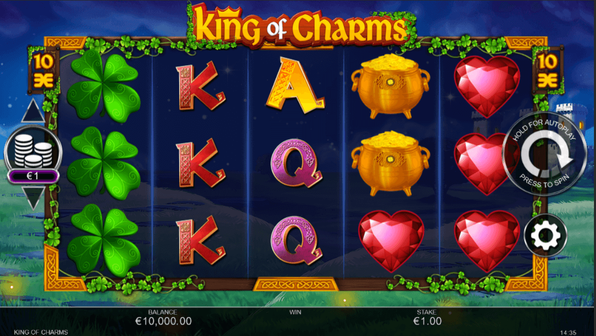 King of Charms Průběh hry