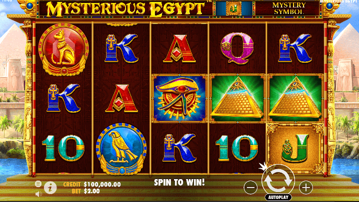 Mysterious Egypt Průběh hry