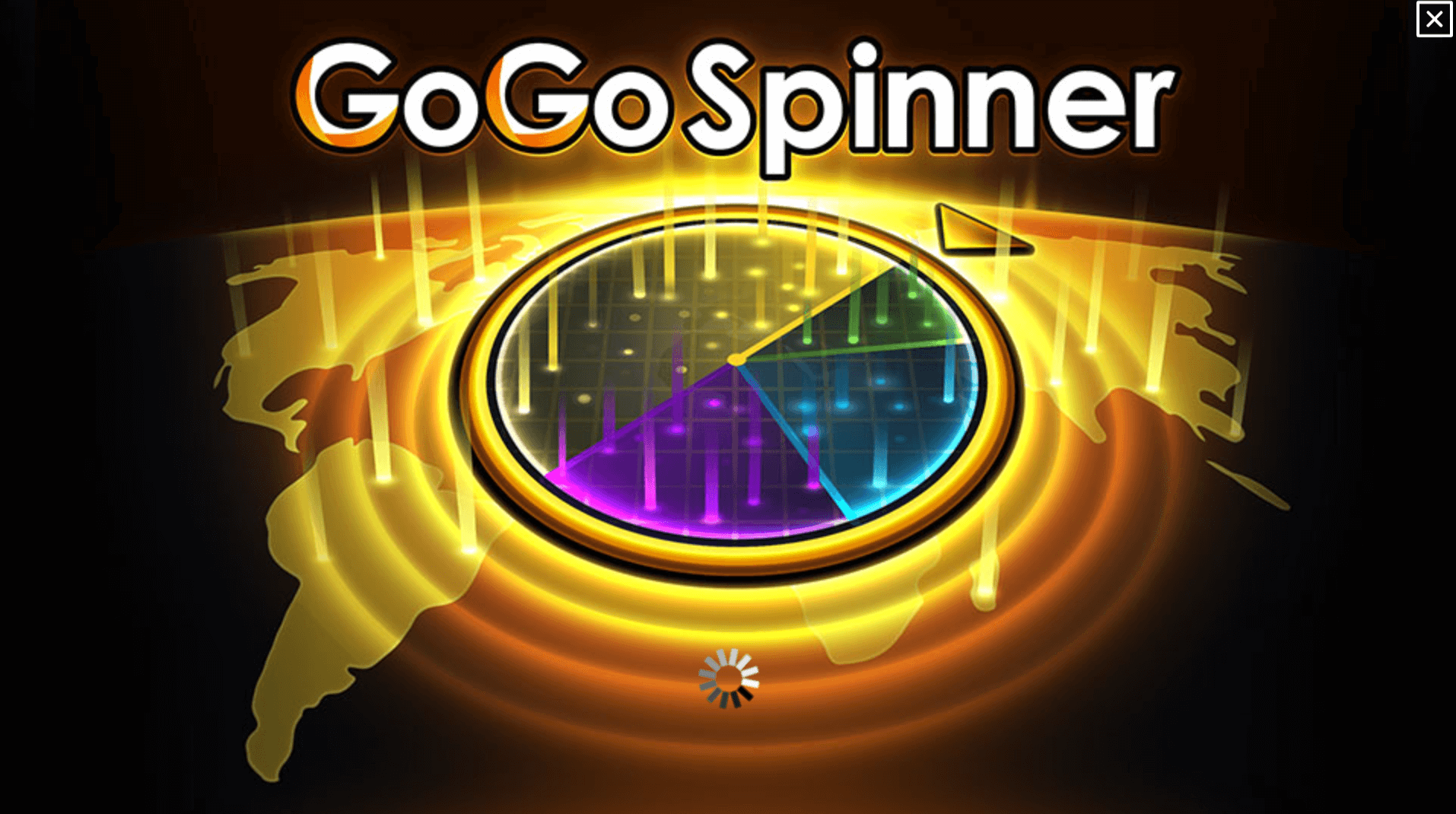 Go Go Spinner Průběh hry