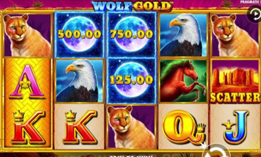 Wolf Gold Power Jackpot Průběh hry