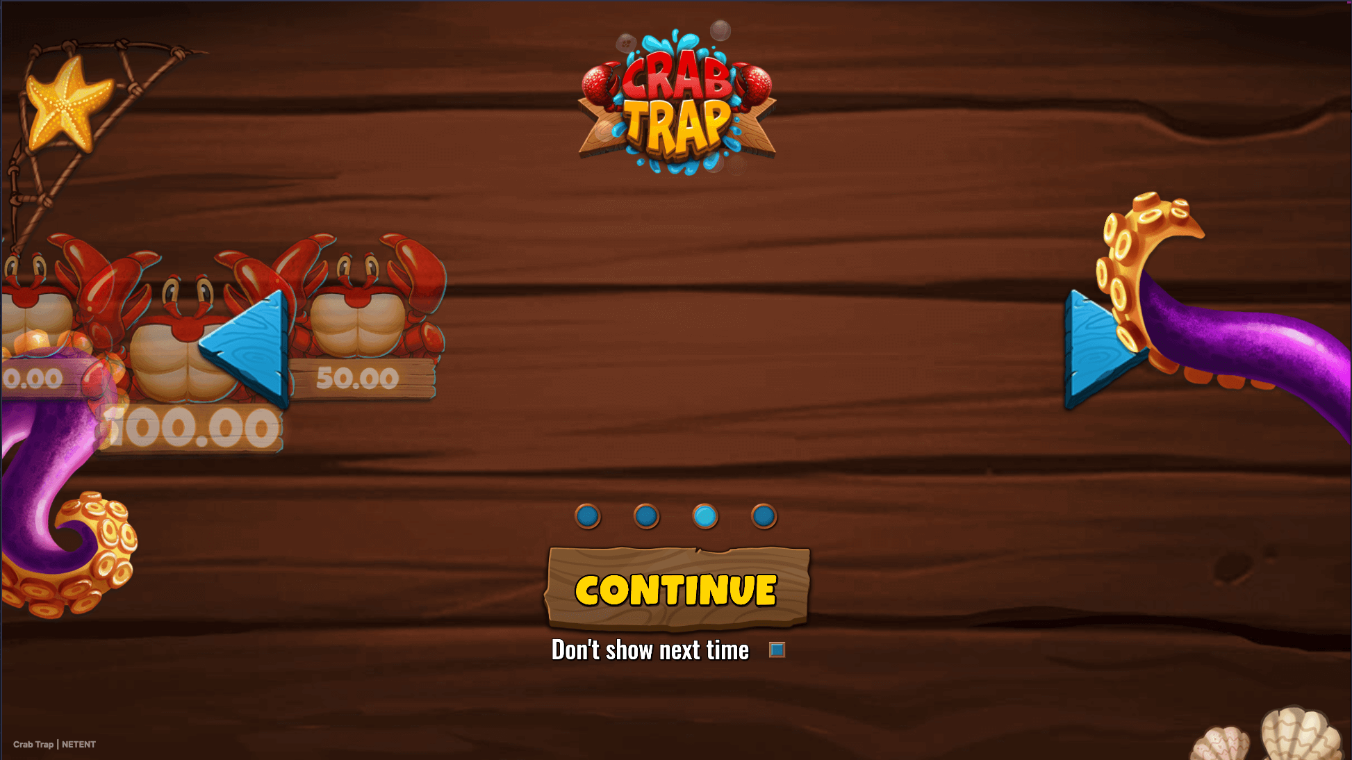Crab Trap Průběh hry